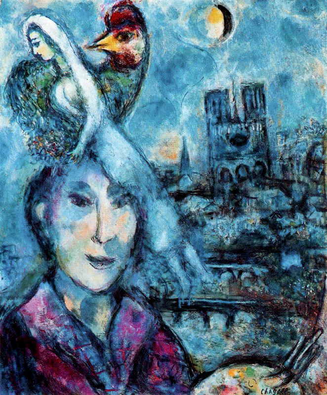 Marc Chagall. Self-portrait