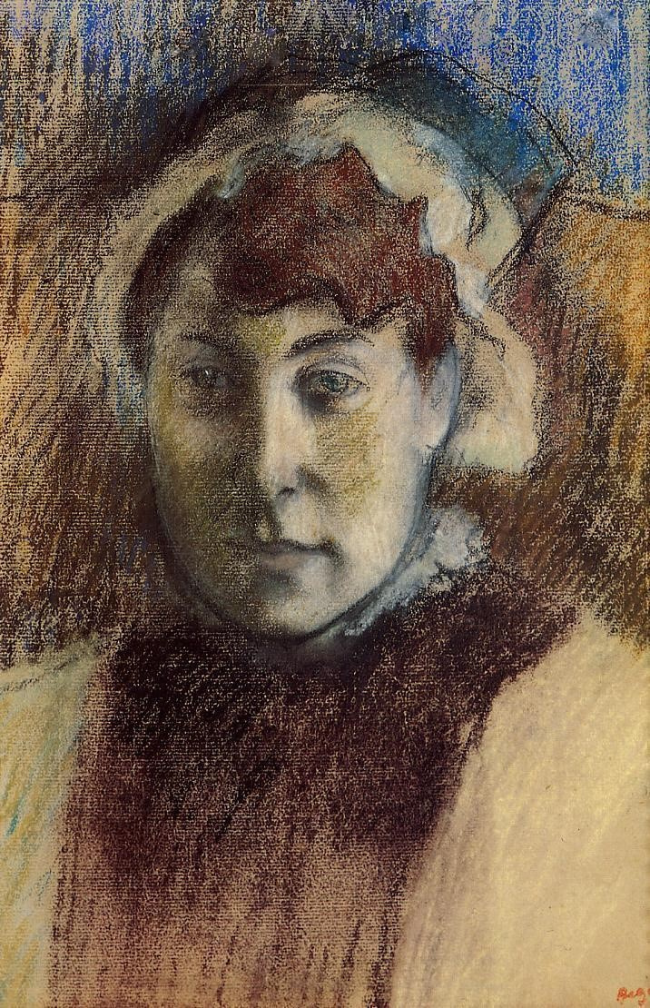 Edgar Degas. Portrait of Madame Ernest may
