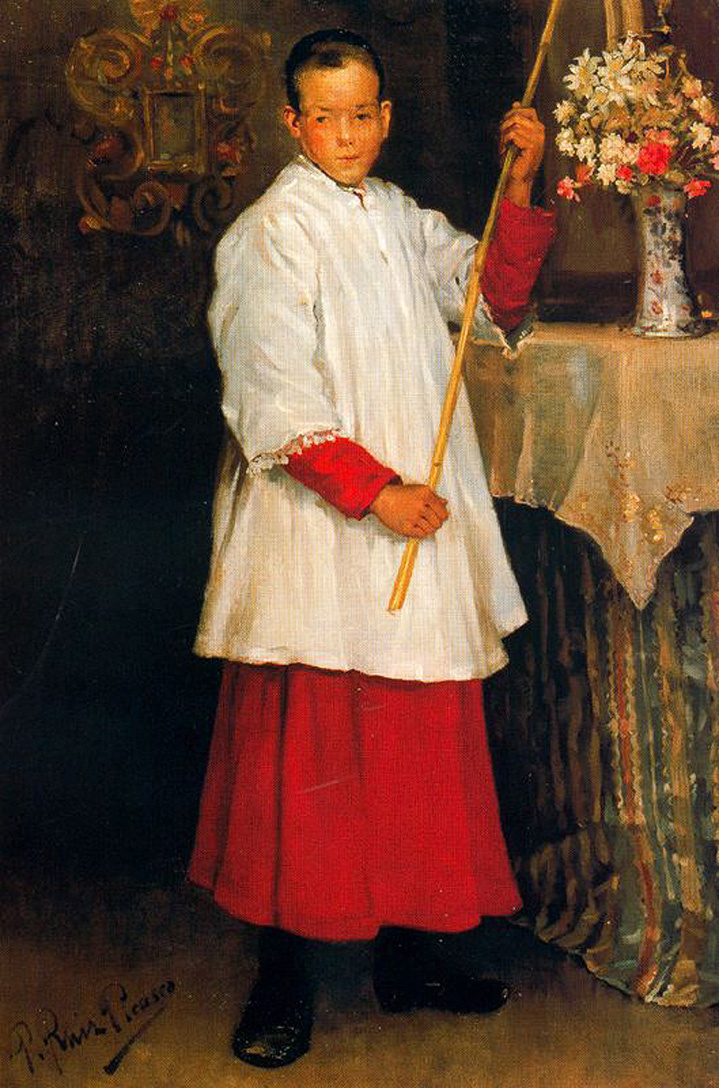 Pablo Picasso. Altar server