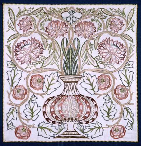 William Morris. Flower pot. Draft option