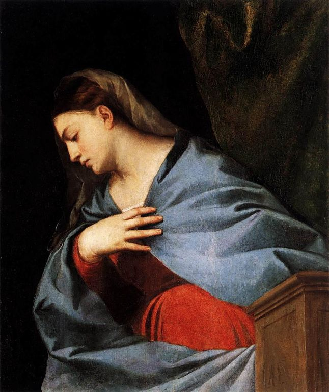 Titian Vecelli. The Altar Of Averoldi. Snippet: The Virgin Mary