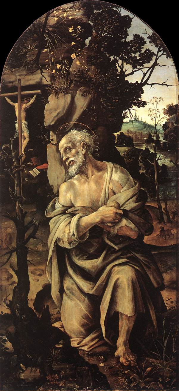 Filippino Lippi. SV. Jerome