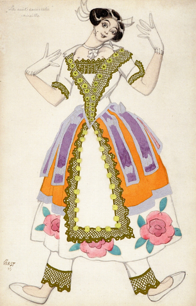 Lev Samoilovich Bakst (Leon Bakst). Costume design