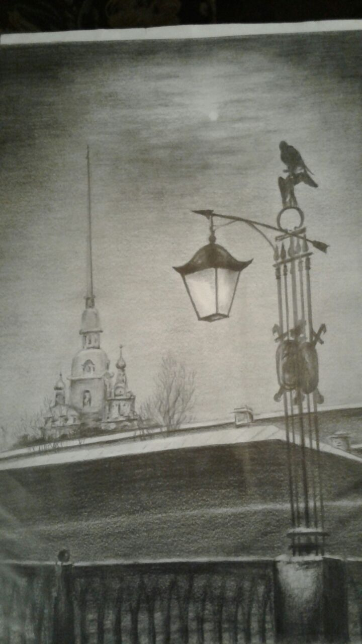 Koroleva Tatyana. Spire and raven