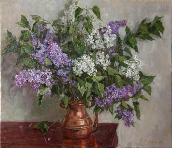 Diana V. Korobkina.. Lilac and copper. 2012