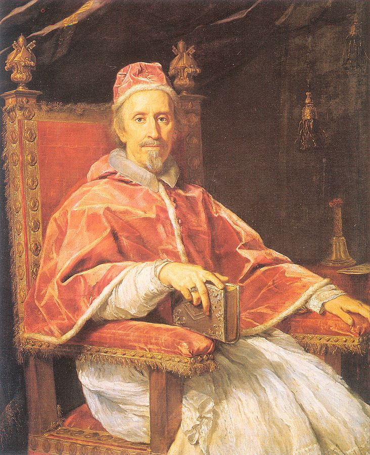 Carlo Mapatta. Portrait of Clemens IX