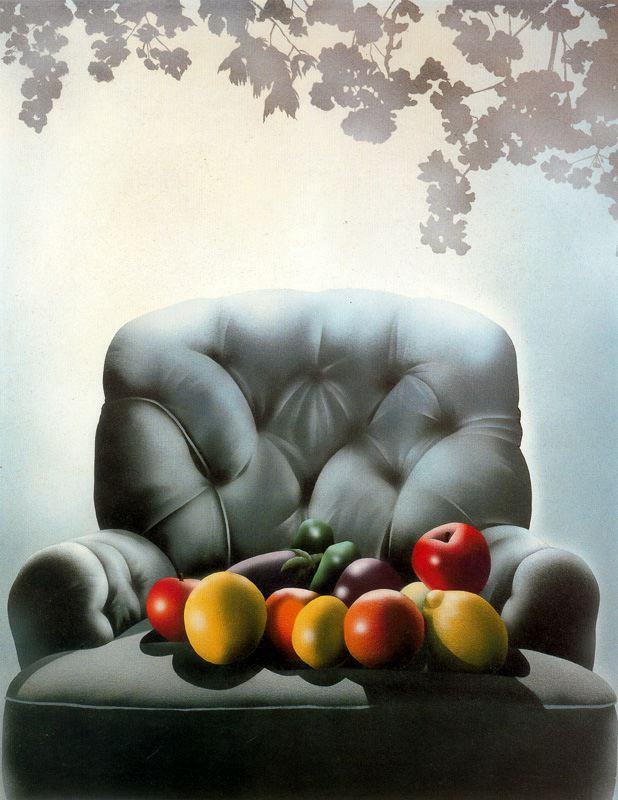 Eduardo Urkulo Fernandez. Chair with fruit