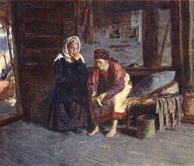 Abram Arkhipov. Visiting the sick