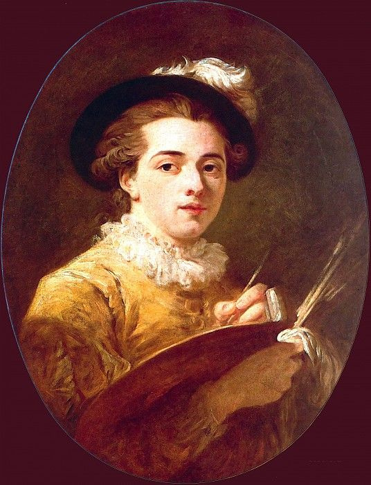 Jean-Honore Fragonard. Self-portrait