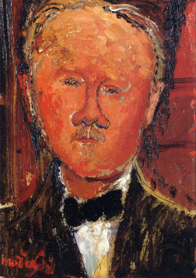 Amedeo Modigliani's. Portrait de Monsieur Chéron