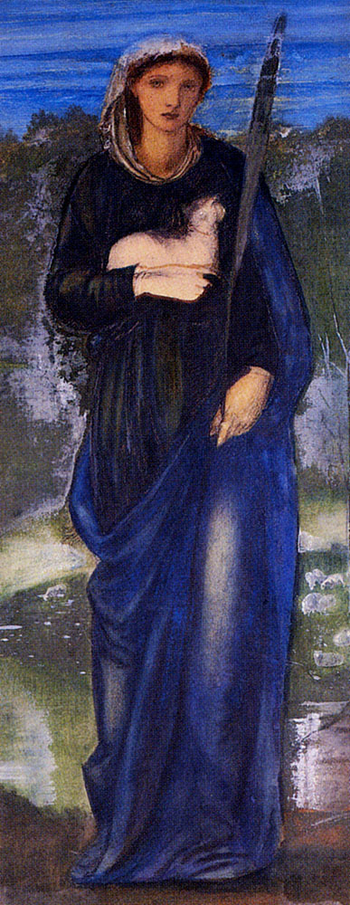 Edward Coley Burne-Jones. Saint Agnes