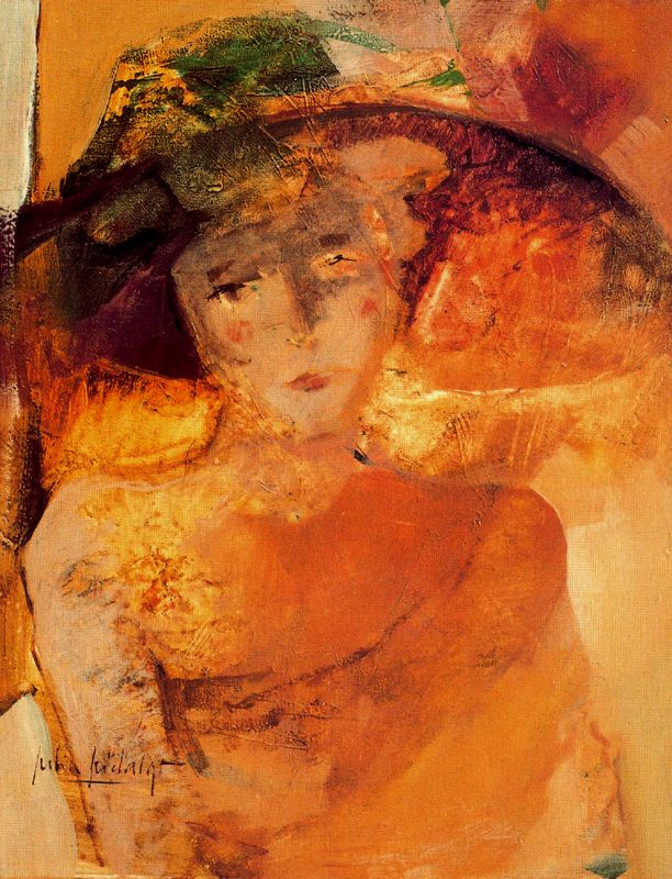 Julia Hidalgo. Woman in hat