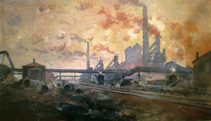 Alexander Kuprin. Dnepropetrovsk metallurgical plant