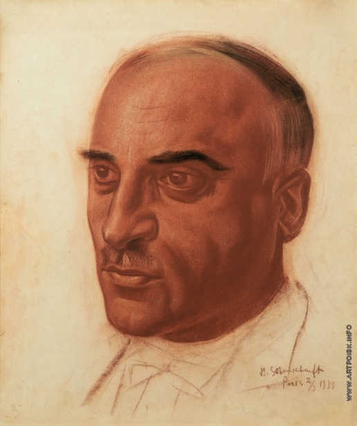 Василий Иванович Шухаев. Портрет Гаврила Григорьевича Пайчадзе. 1933