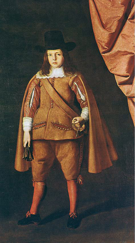 Francisco de Zurbaran. Portrait of the Duke of Medinaceli