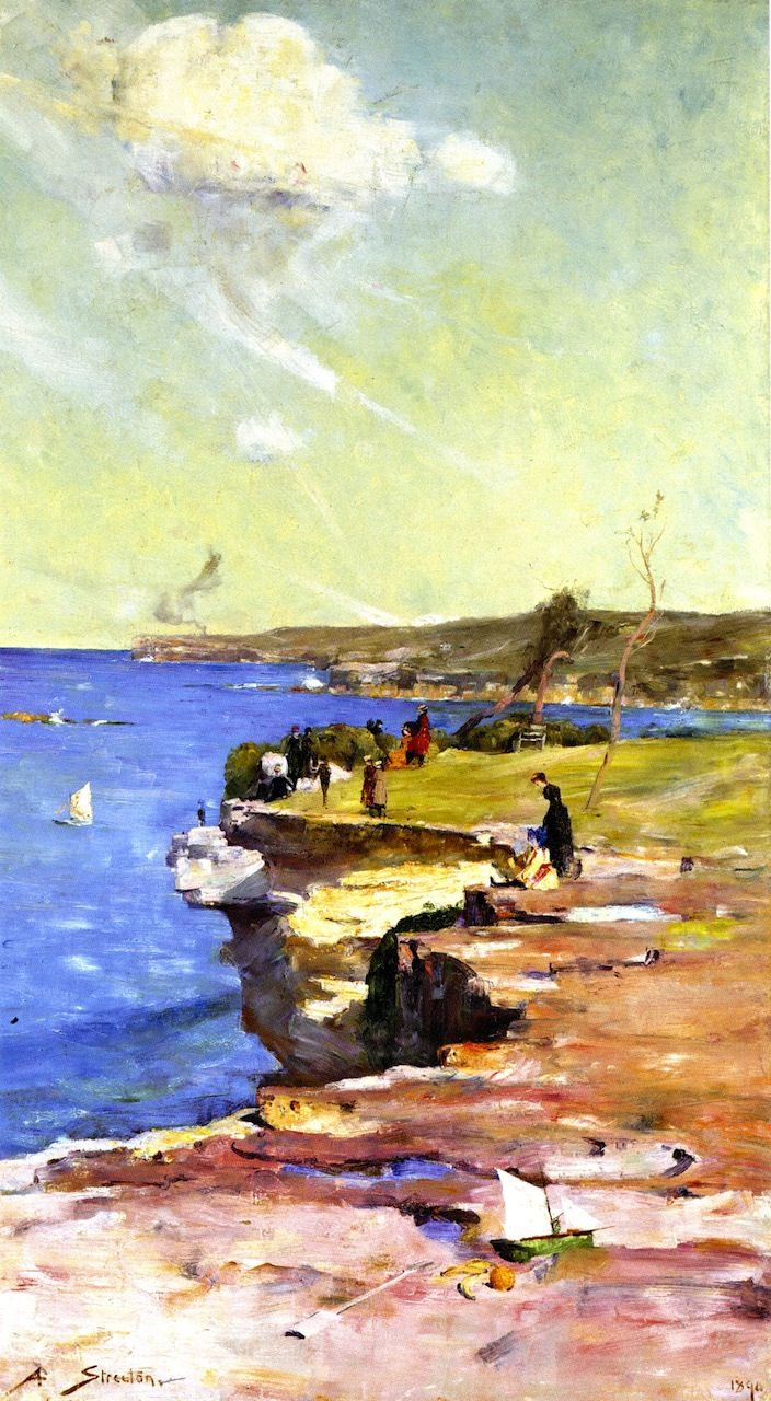 Arthur Ernest Streaton. Modri Pacifik