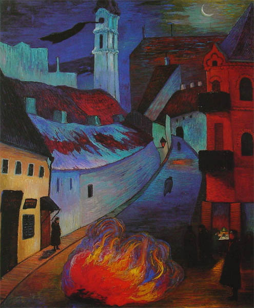 Marianne von Werefkin. Police station in Vilnius