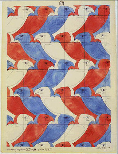Maurits Cornelis Escher. Eagle (№ 17)