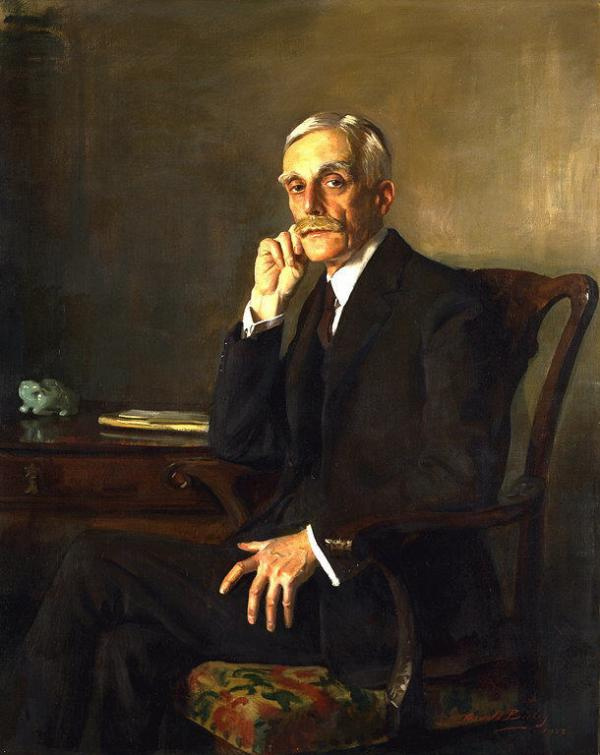 Oswald Birli. Portrait Of Andrew W. Mellon