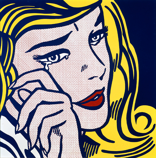 Roy Lichtenstein. Weeping girl