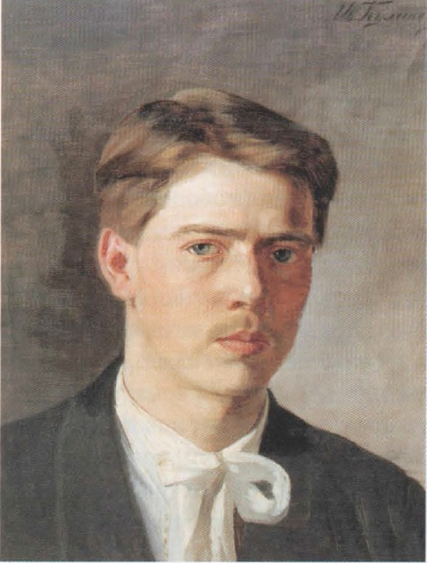 Ivan Semenovich Kulikov. Autoritratto. 1896