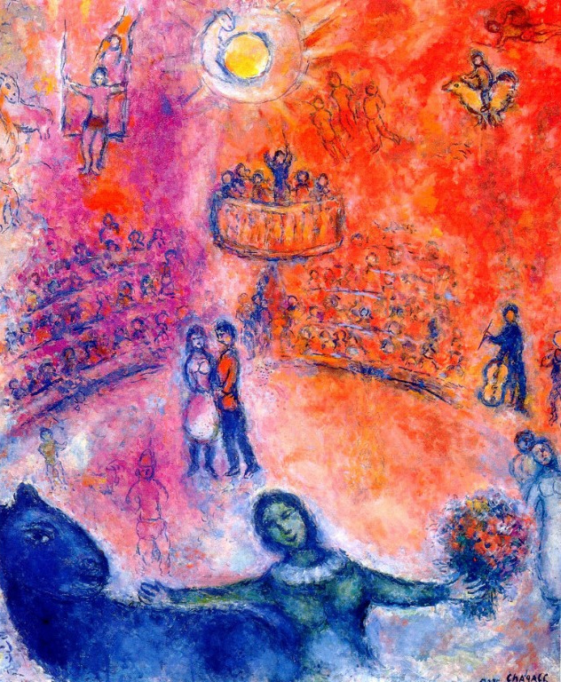 Marc Chagall. 马戏团