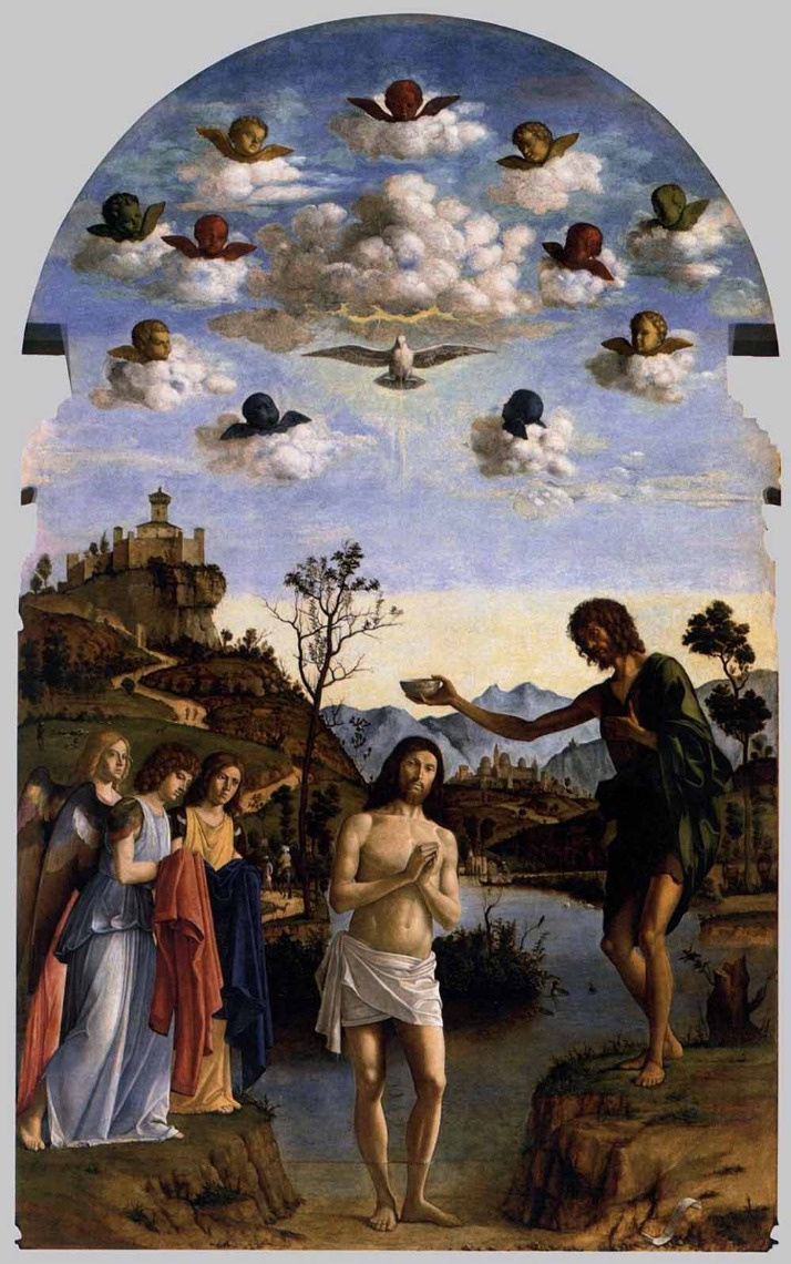 Giovanni Battista Cima da Conegliano. Baptism of Christ