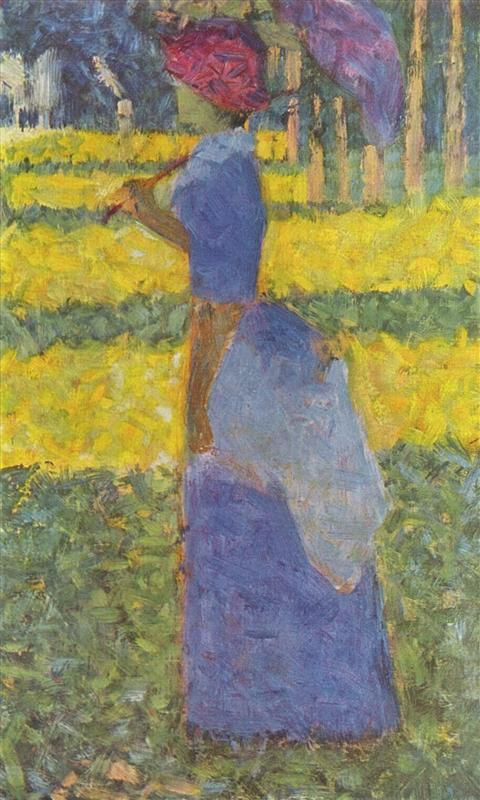 Georges Seurat. Femme avec Parapluie