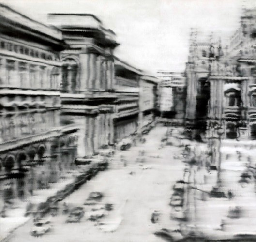 Gerhard Richter. Piazza davanti al Duomo di Milano