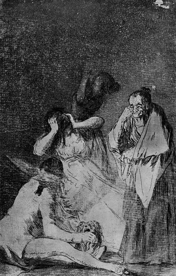 Francisco Goya. Worthless despair