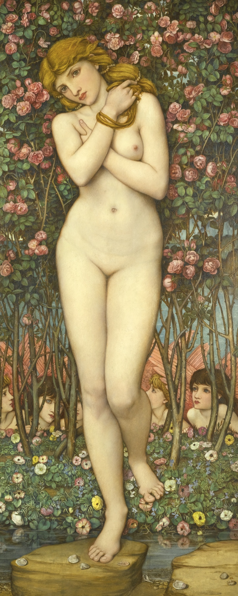 John Roddem Spencer-Stanhope. Flora (Birth of Venus)