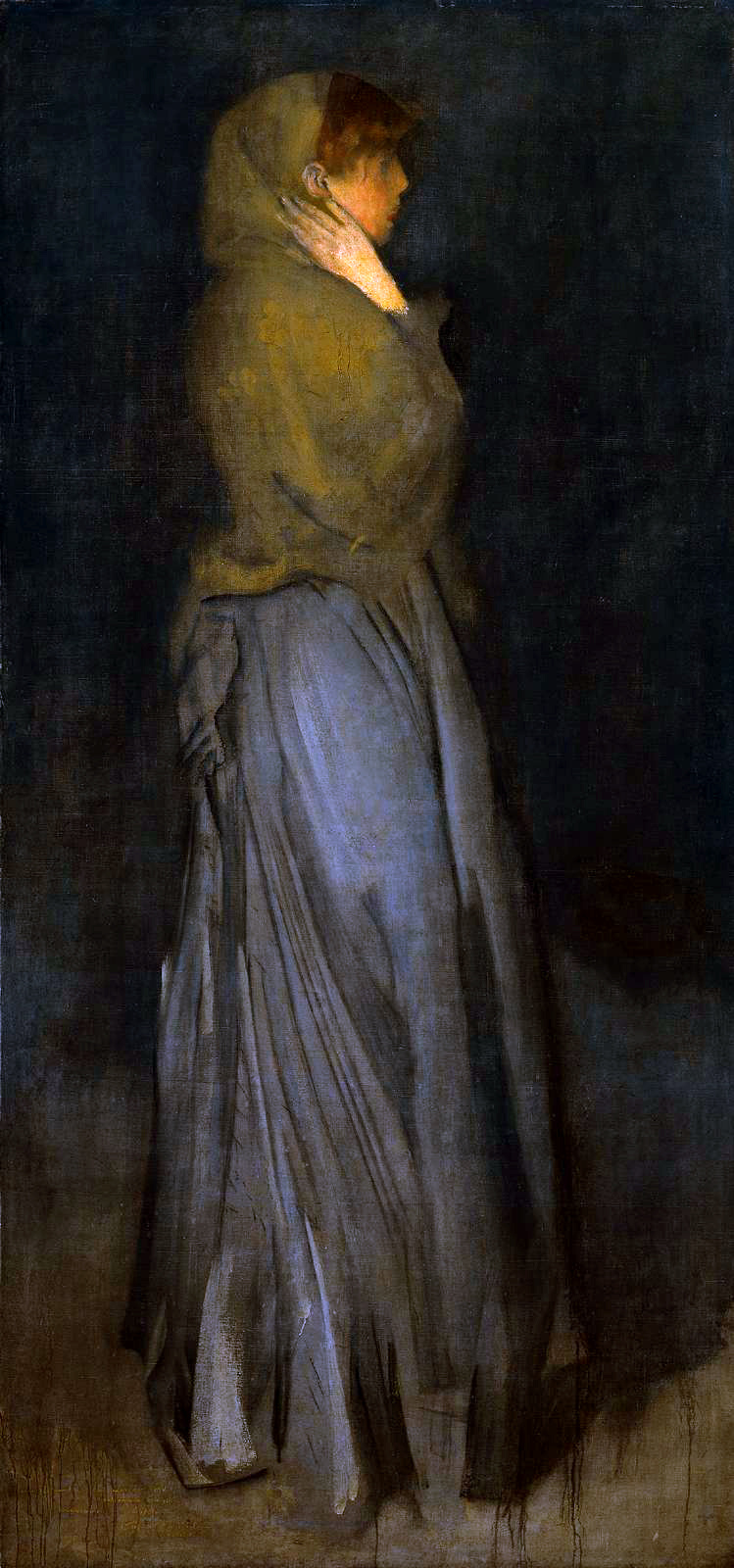 James Abbot McNeill Whistler. Arrangement in yellow and grey: EFFIE deans