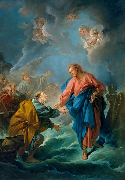 Francois Boucher. St. Peter, trying to go about it