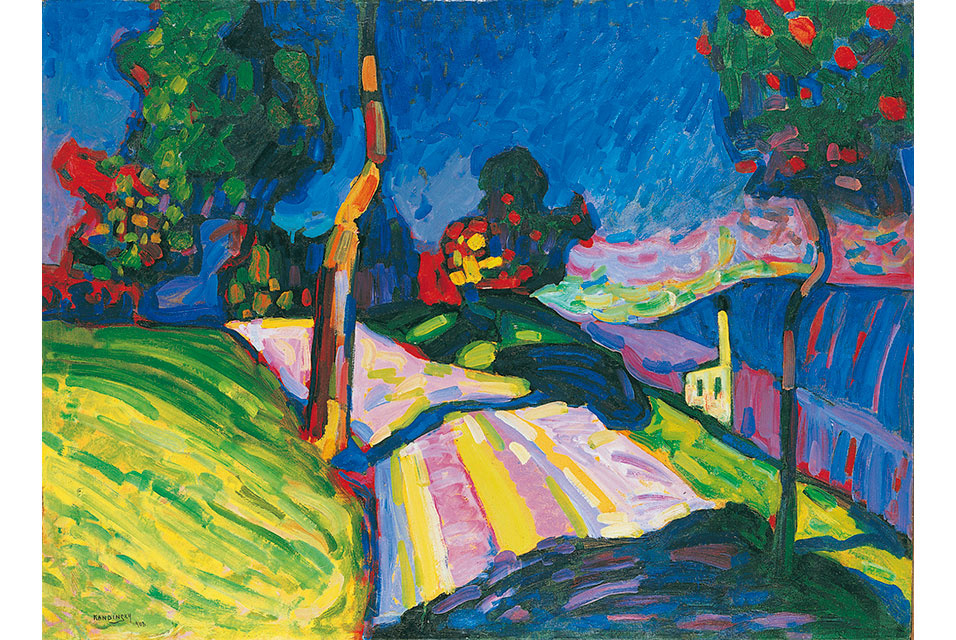 Wassily Kandinsky. Murnau – Kohlgruberstrasse