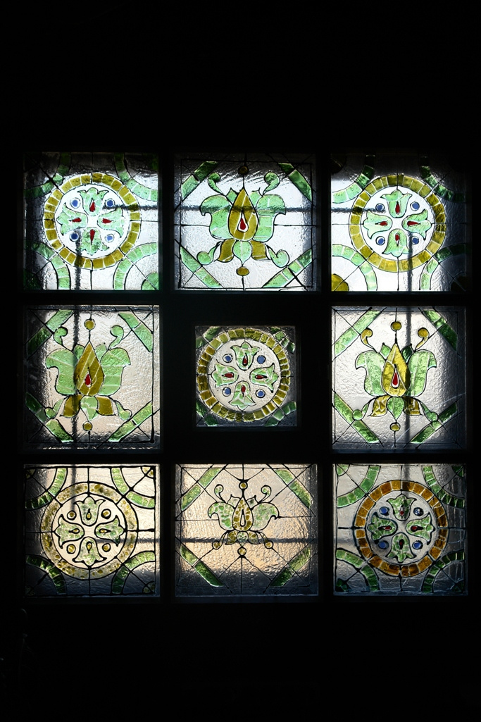 Igor Yurevich Drozhdin. Stained glass window in the technique of fusing