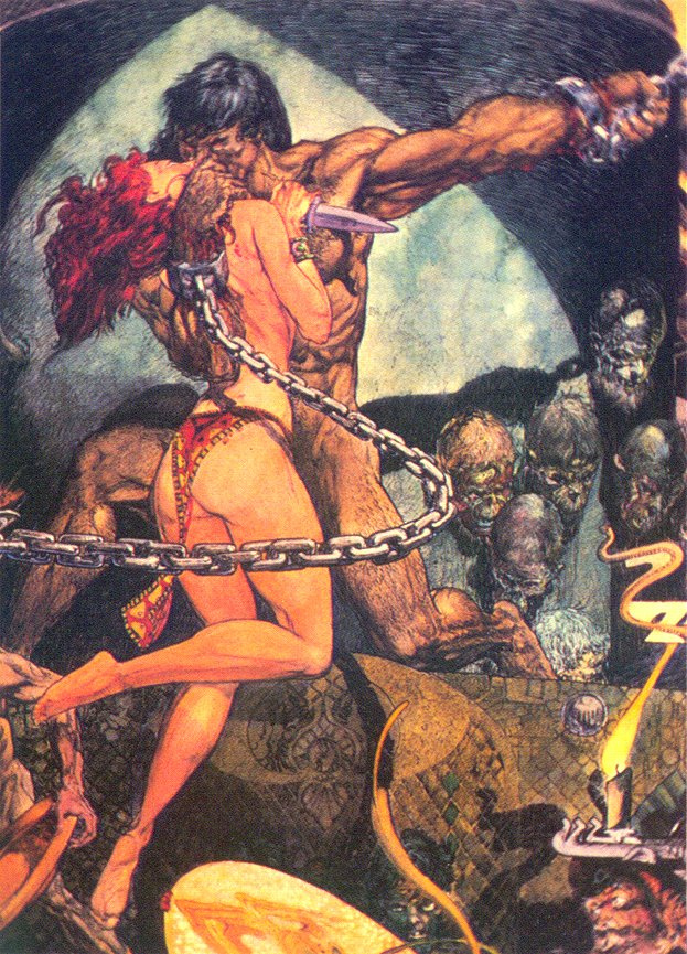 Michael Kaluta. Passion in chains