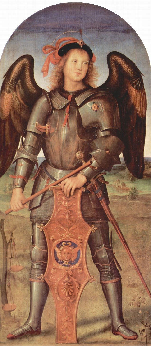 Pietro Perugino. The Archangel Michael