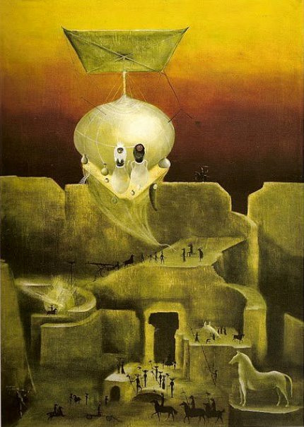 Leonora Carrington. Flight