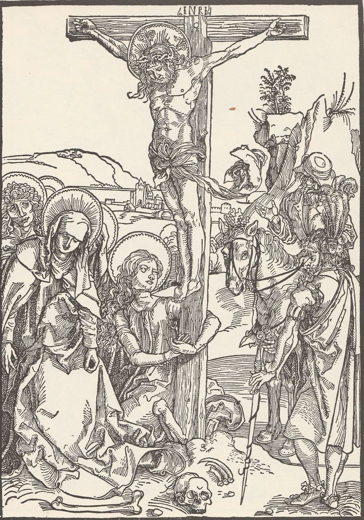 Albrecht Durer. Christ on the cross