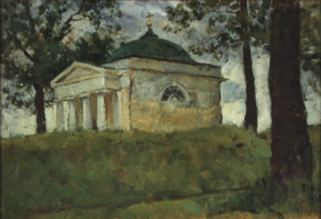 Aleksandr Chagadaev. Tuchkov Chapel on Borodino Field