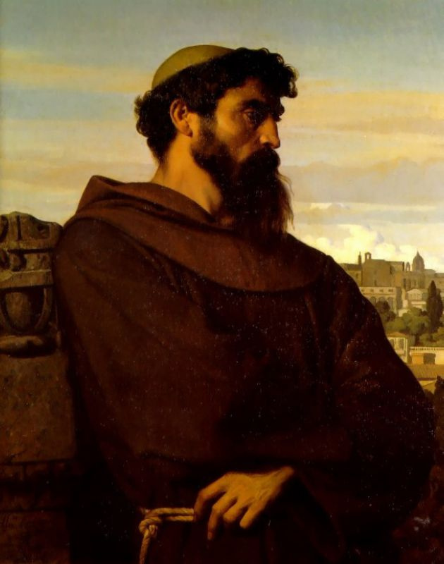 Alexandre Cabanel. Monk