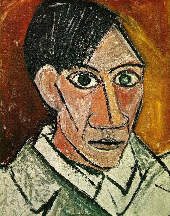 Pablo Picasso. Self-portrait