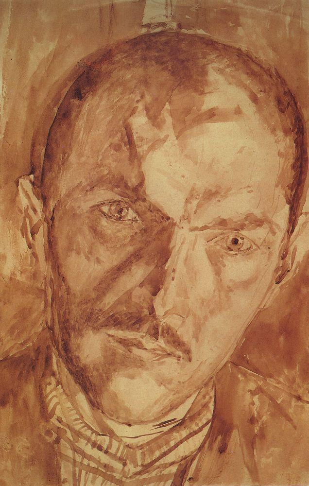 Kuzma Sergeevich Petrov-Vodkin. Self-portrait