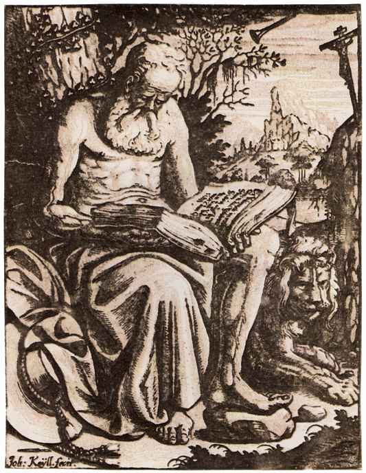 Johann Keill. Saint Jerome