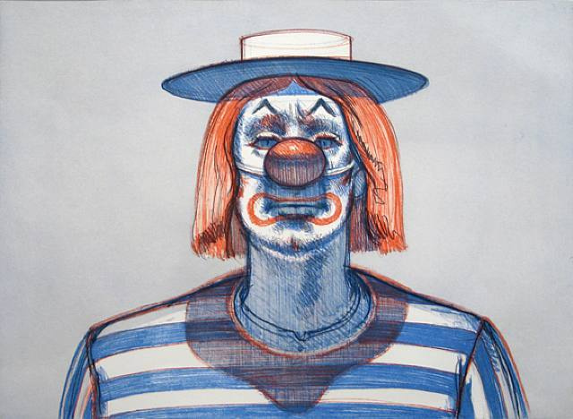 Wayne Thiebaud. Clown