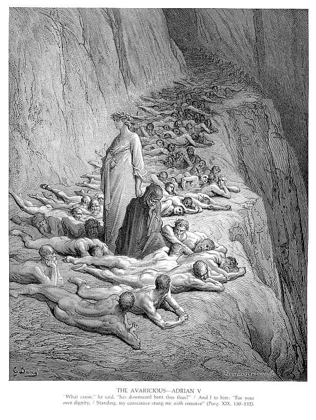 Paul Gustave Dore. Illustration for the "Divine Comedy"