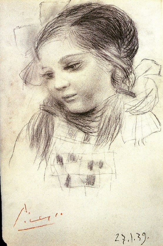 Пабло Пикассо. Портрет дочери Майи