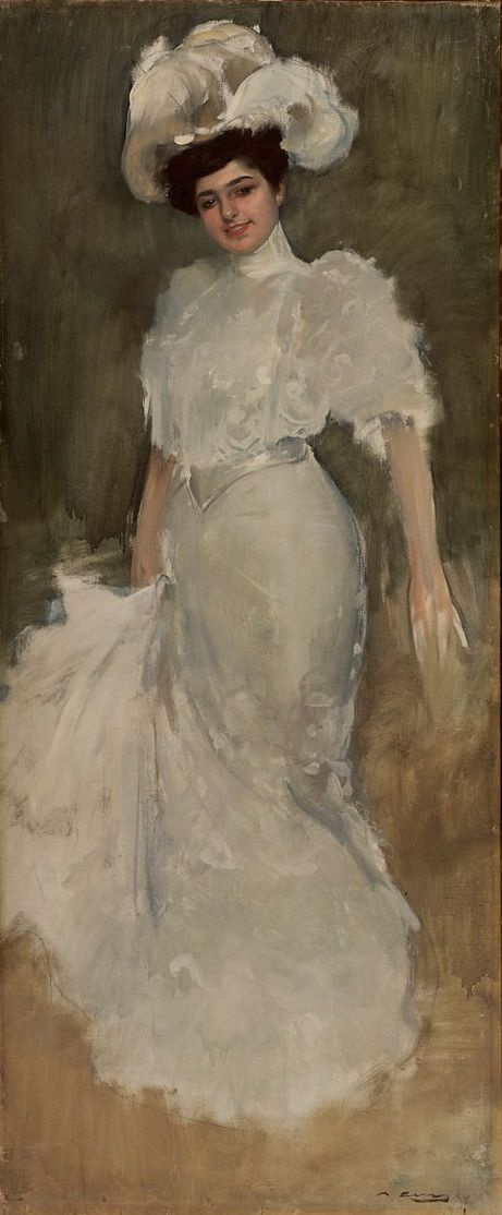 Ramon Casas i Carbó. Portrait of Julia Casas