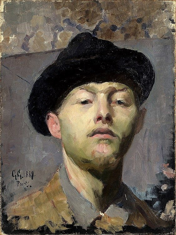 Giovanni Giacometti. Self-portrait