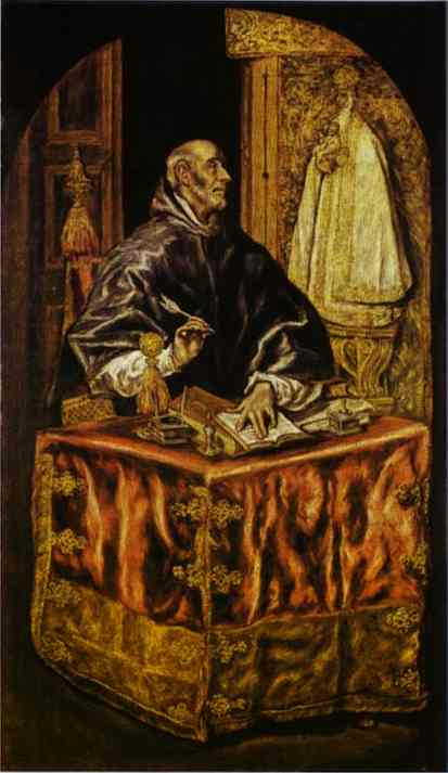 Domenico Theotokopoulos (El Greco). Saint Ildefons